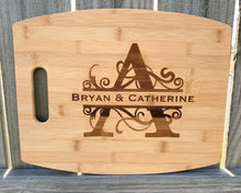 Load image into Gallery viewer, Bamboo Engraved Cutting Board - Personalized