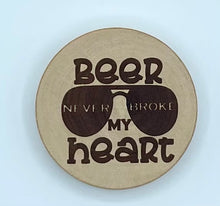 Load image into Gallery viewer, Round Wooden Bottle Openers - Engraved