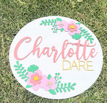 Load image into Gallery viewer, Children's(Girl) Wall/Door Signs