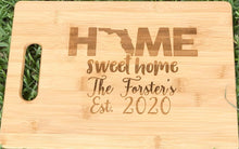Load image into Gallery viewer, Bamboo Engraved Cutting Board - Personalized