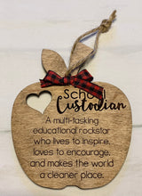 Load image into Gallery viewer, School Staff Ornament