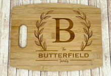 Load image into Gallery viewer, Bamboo Engraved Cutting Board - Personalized