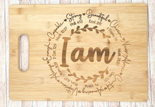 Load image into Gallery viewer, Bamboo Engraved Cutting Board - Personalized