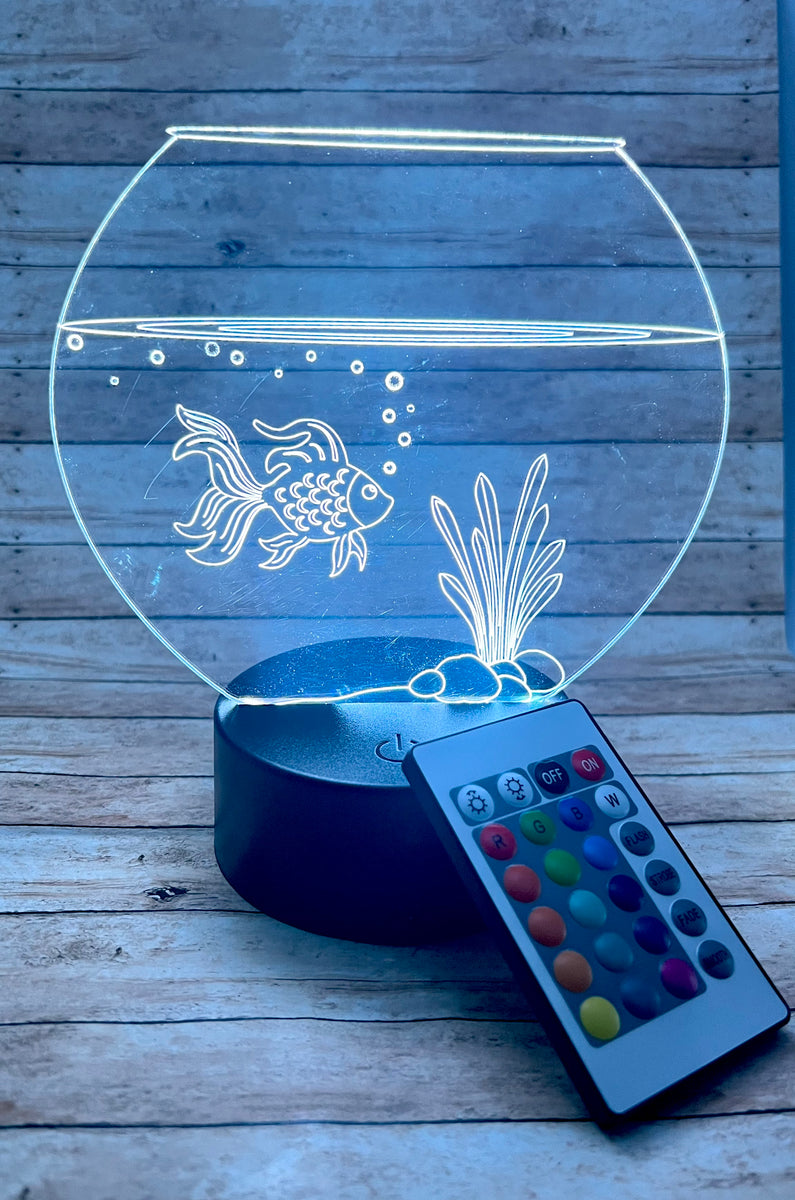 Acrylic Night Lights Sweet Customs By Hannah