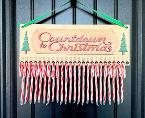 Countdown to Christmas Wall/Door Sign