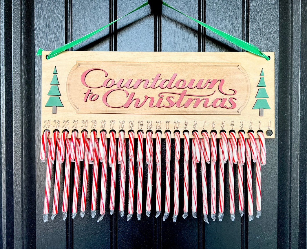 Countdown to Christmas Wall/Door Sign