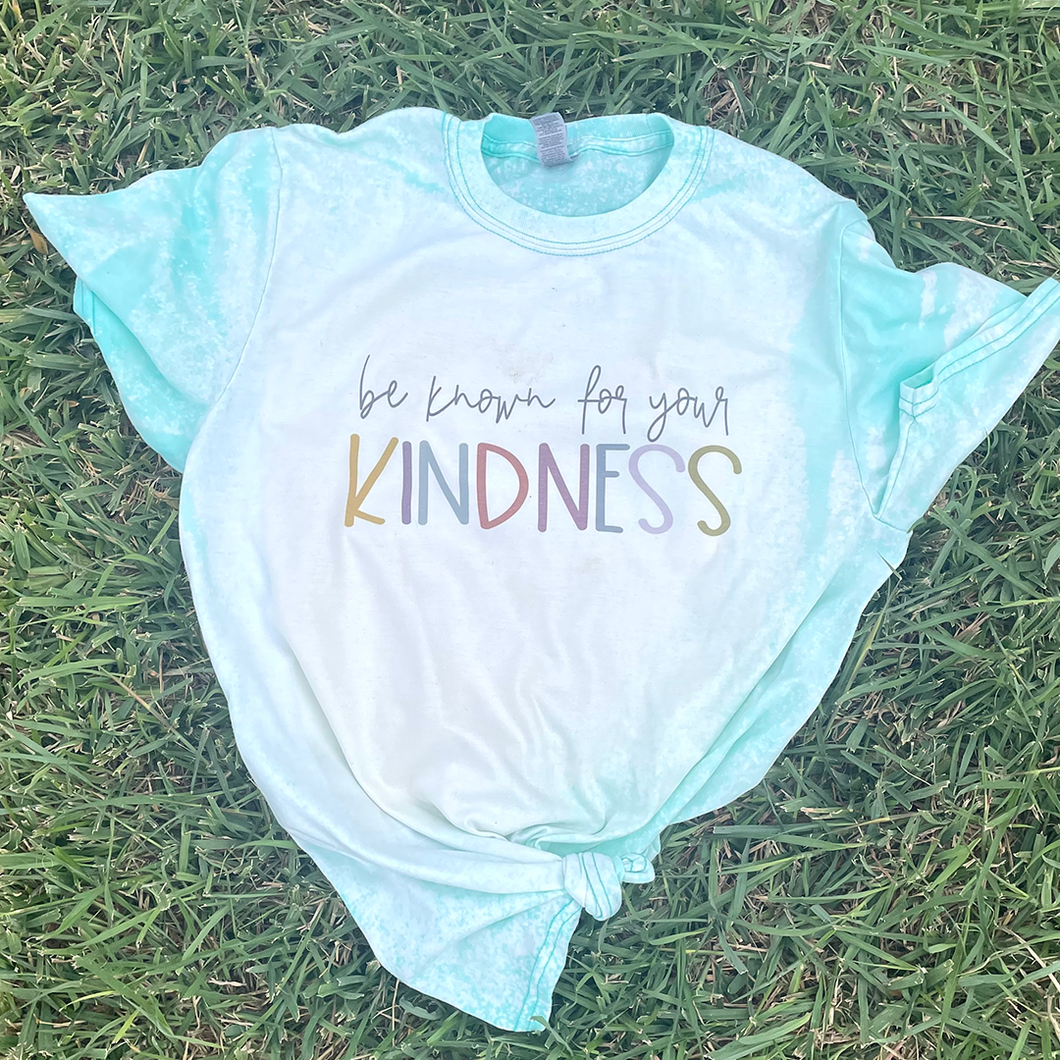 Be Known For Your Kindess Bleached T-Shirt