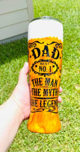 Load image into Gallery viewer, Dad The Man, The Myth, The Legend Beer Pilsner/Tumbler
