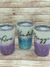 Load image into Gallery viewer, Girl&#39;s Glitter Tumbler
