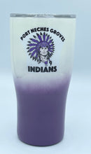 Load image into Gallery viewer, Port Neches Groves(PNG) Indian Tumbler(Purple &amp; White) - Class of 1975 Special
