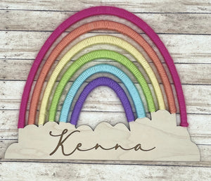 BoHo Rainbow Bow Signs