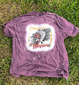 Warrior Head Bleached T-Shirt