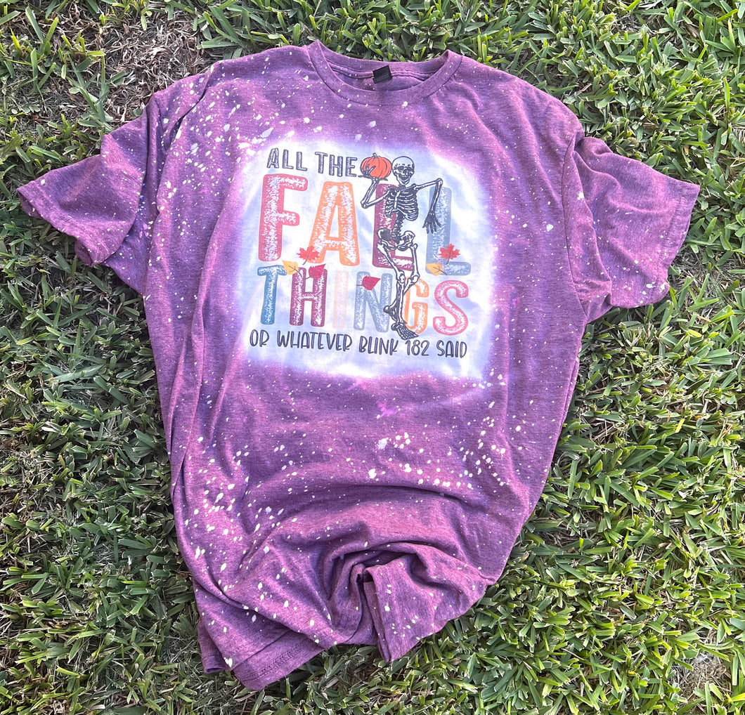 All the Fall Things Bleached T-Shirt