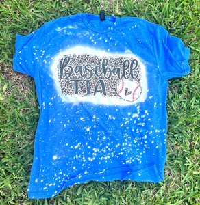 Baseball Tia Bleached T-Shirt