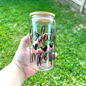 Perfectly Imperfect Iced Coffee Cup