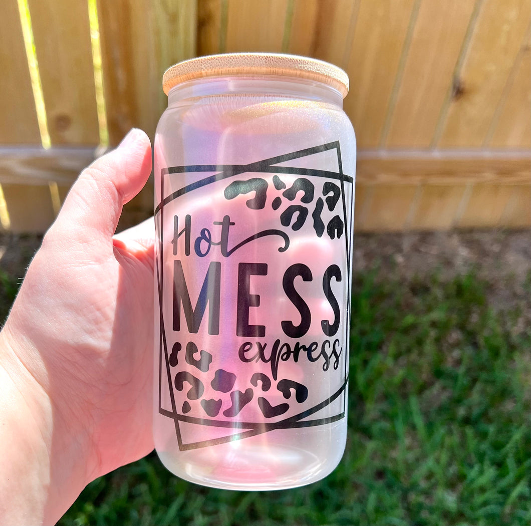 Hot Mess Express Iced Coffee Cup
