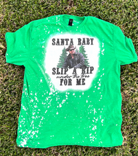 Load image into Gallery viewer, Santa Baby Cowboy Bleached T-Shirt
