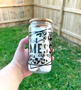 Hot Mess Express Iced Coffee Cup