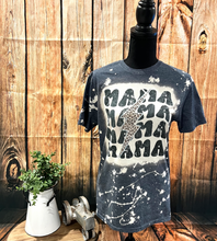 Load image into Gallery viewer, Mama Lightning Bolt Bleached Shirt
