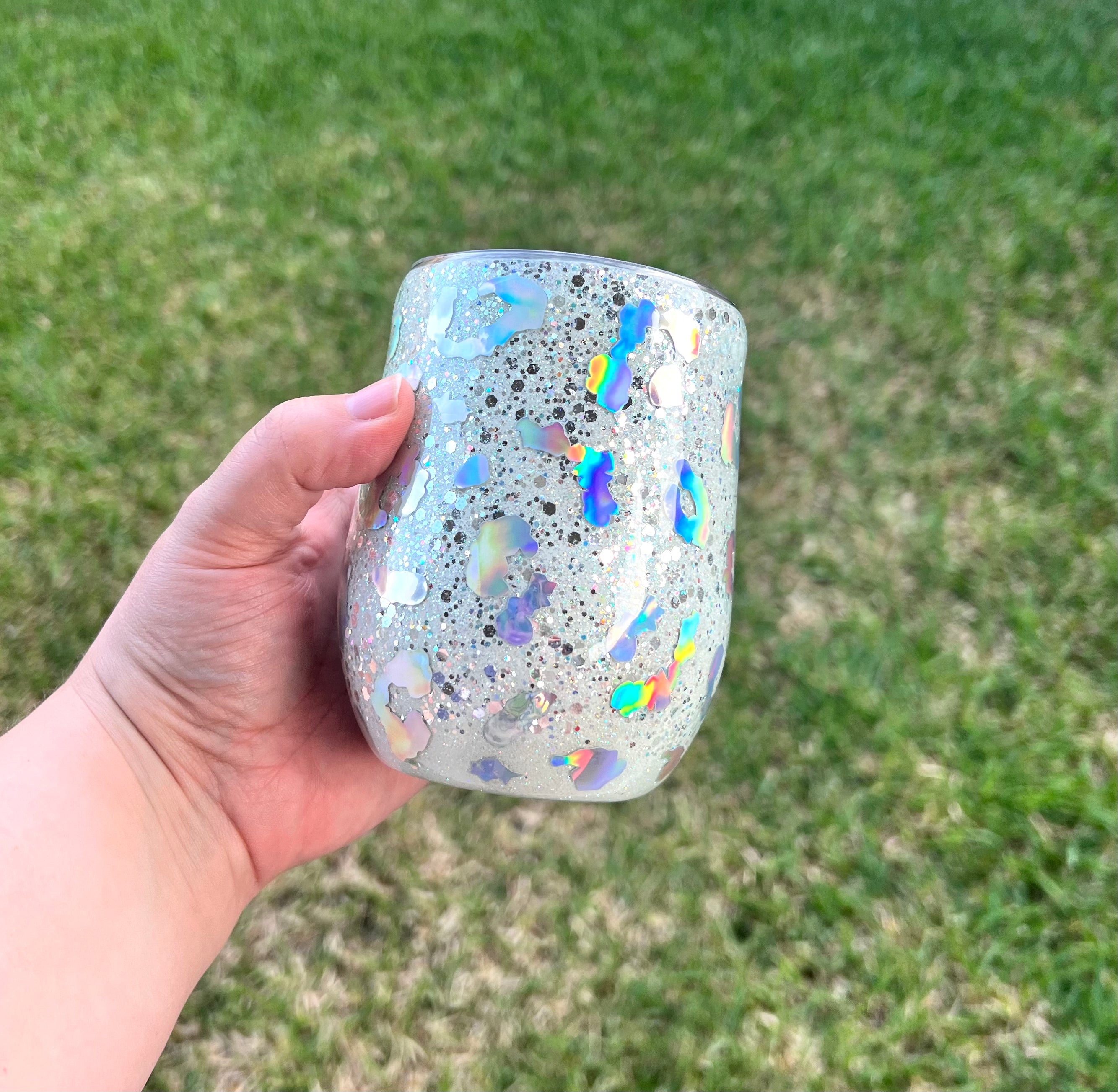 Geode Leopard Tumbler