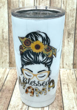 Load image into Gallery viewer, Blessed Mama Sunflower Tumbler

