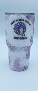 Port Neches Groves(PNG) Indian Tumbler(PowerWashed)