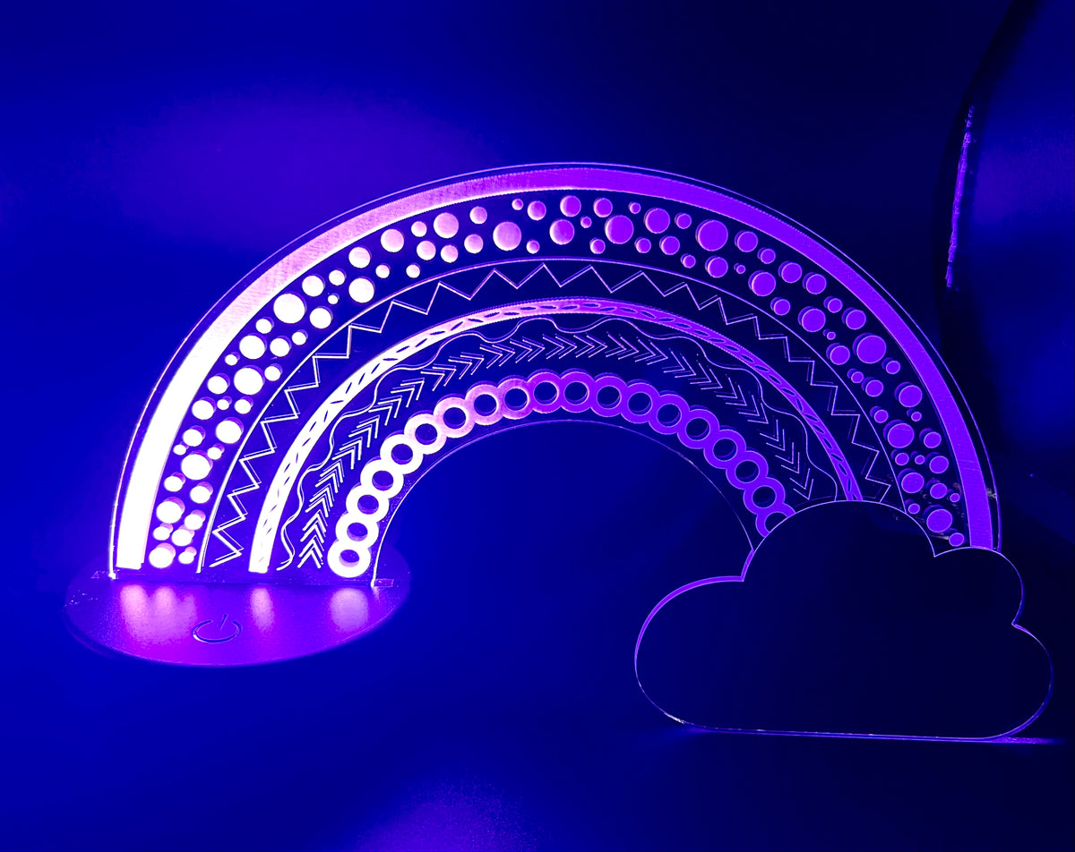 Acrylic Night Lights Sweet Customs By Hannah