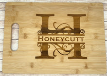 Load image into Gallery viewer, Bamboo Engraved Cutting Board - Personalized
